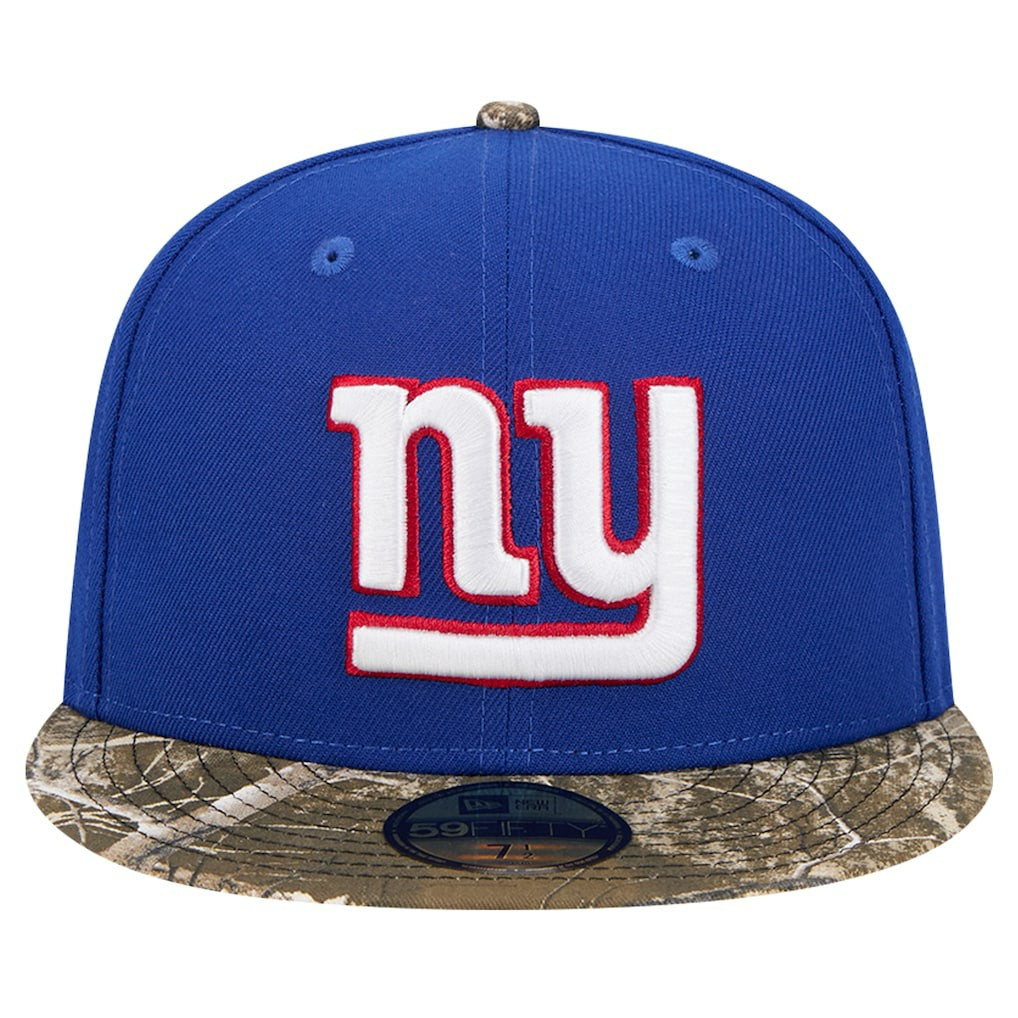 New Era New York Giants Royal Active Two-Tone Camo 59FIFTY Fitted Hat - NFL