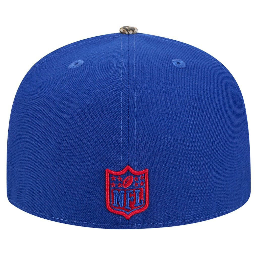New Era New York Giants Royal Active Two-Tone Camo 59FIFTY Fitted Hat - NFL