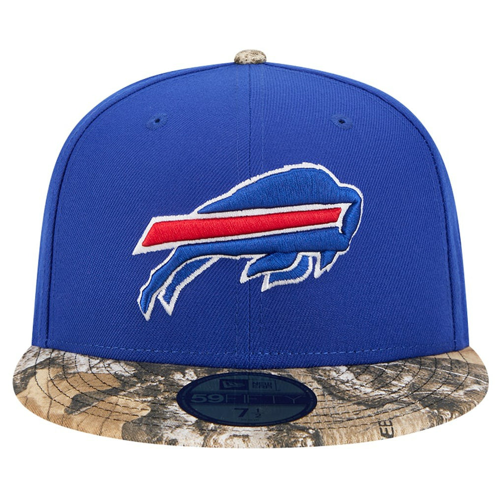 New Era Buffalo Bills Royal Active Two-Tone Camo 59FIFTY Fitted Hat - NFL