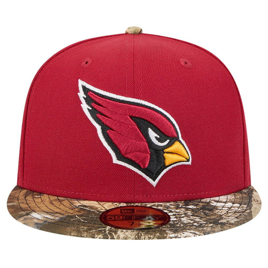 New Era Arizona Cardinals Cardinal Active Two-Tone Camo 59FIFTY Fitted Hat - NFL
