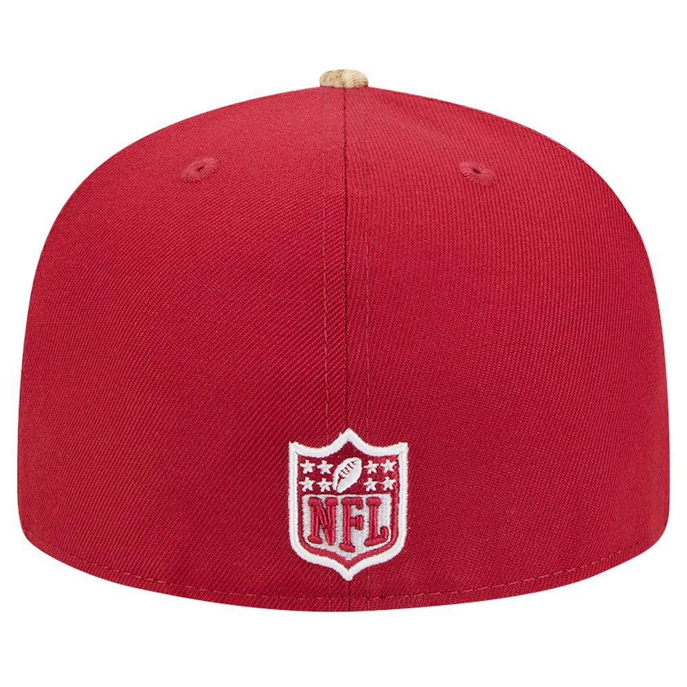 New Era Arizona Cardinals Cardinal Active Two-Tone Camo 59FIFTY Fitted Hat - NFL