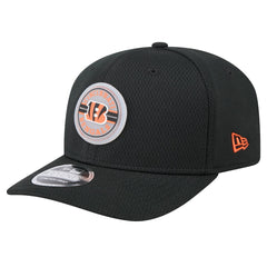Cincinnati Bengals New Era Adventure Patched 9SEVENTY Stretch-Snap Adjustable Hat Black - NFL