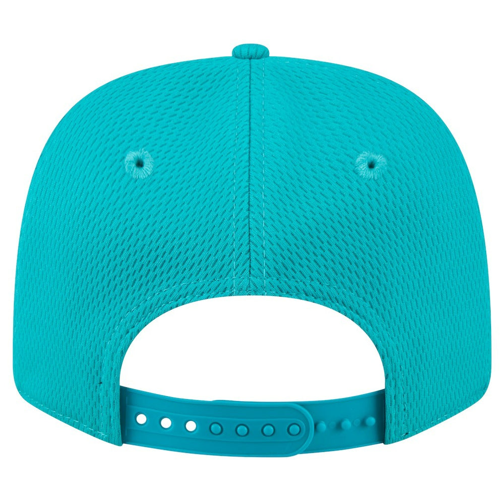 Miami Dolphins New Era Adventure Patched 9SEVENTY Stretch-Snap Adjustable Hat Aqua - NFL