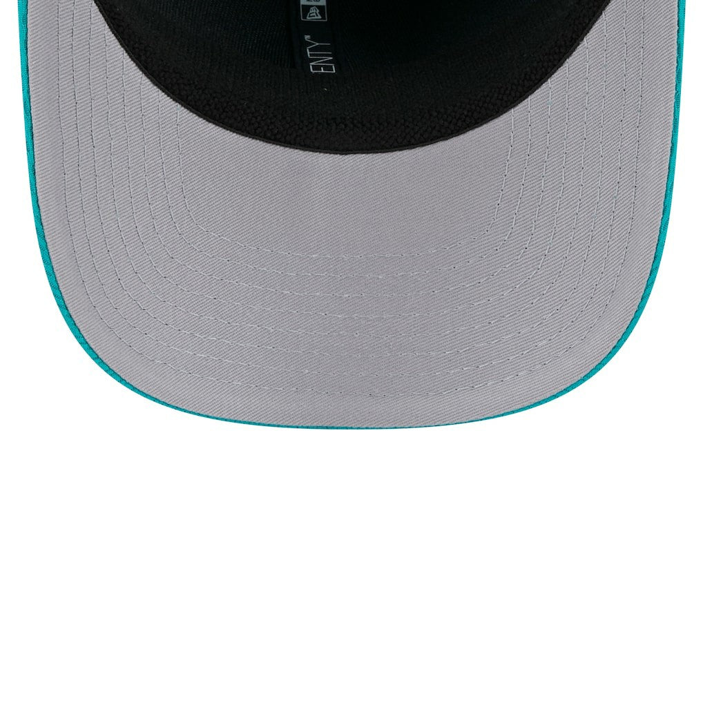 Miami Dolphins New Era Adventure Patched 9SEVENTY Stretch-Snap Adjustable Hat Aqua - NFL