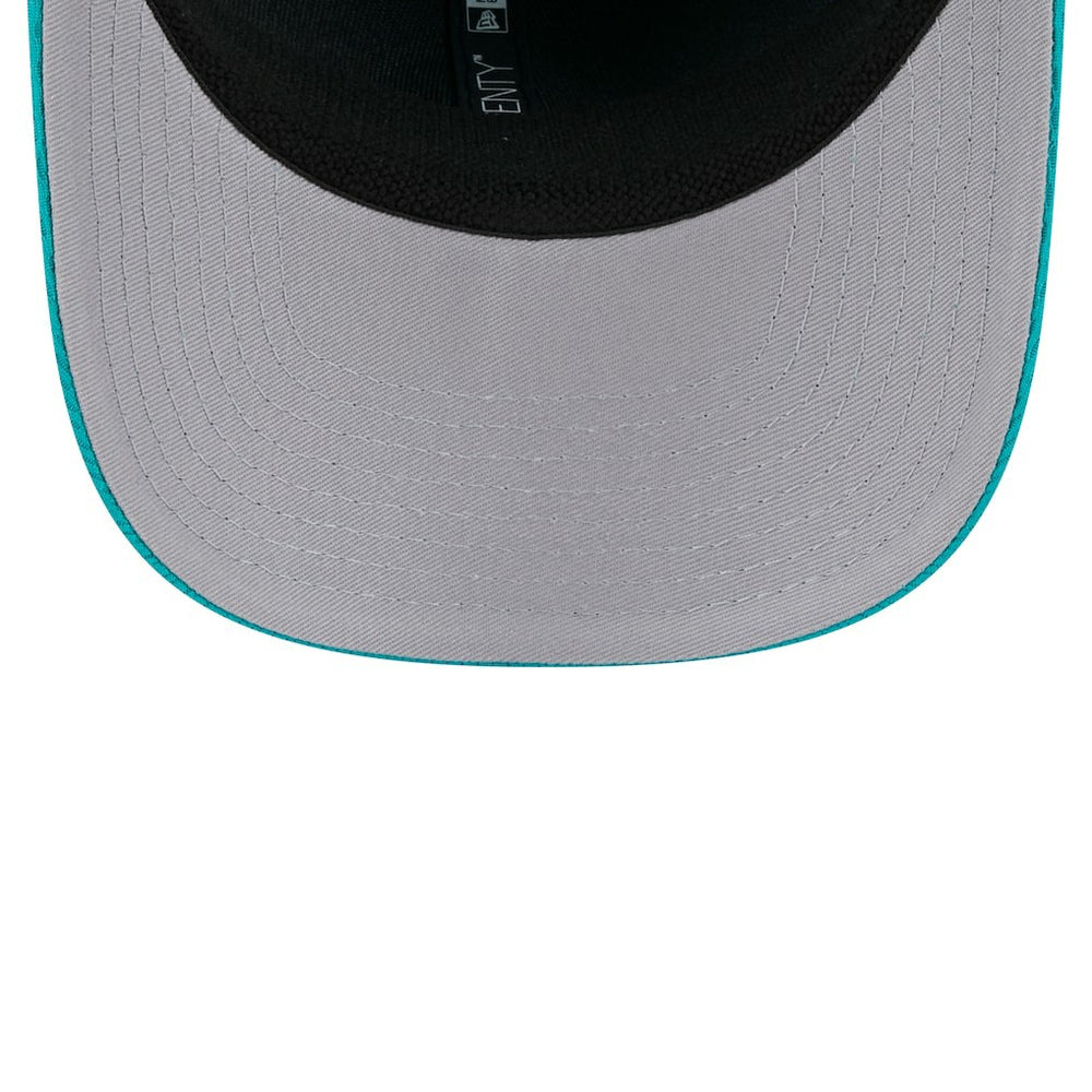 Miami Dolphins New Era Adventure Patched 9SEVENTY Stretch-Snap Adjustable Hat Aqua - NFL