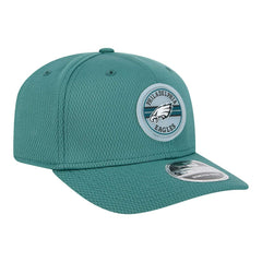 Philadelphia Eagles New Era Adventure Patched 9SEVENTY Stretch-Snap Adjustable Hat Midnight Green - NFL