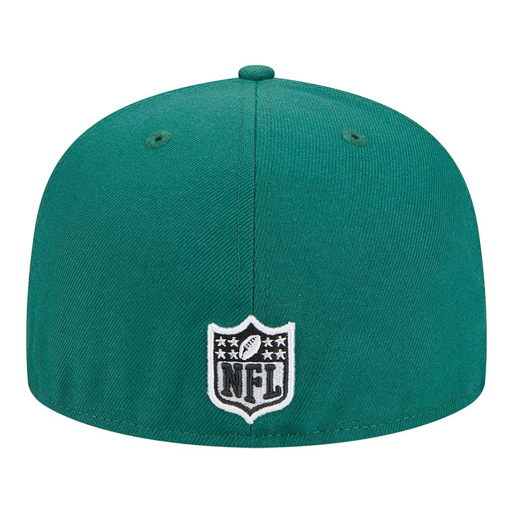 New York Jets New Era Script Sided 59FIFTY Fitted Hat Green - NFL