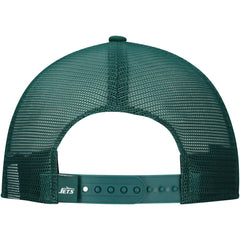 New Era New York Jets Distressed 9FIFTY A-Frame Snapback Hat White/Green - NFL