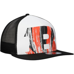 New Era Cincinnati Bengals Distressed 9FIFTY A-Frame Snapback Hat White/Black - NFL