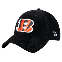 Cincinnati Bengals New Era Corded 9TWENTY Adjustable Hat Black - NFL