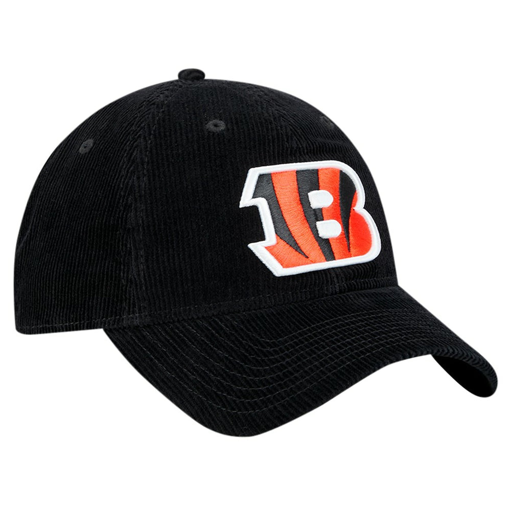 Cincinnati Bengals New Era Corded 9TWENTY Adjustable Hat Black - NFL
