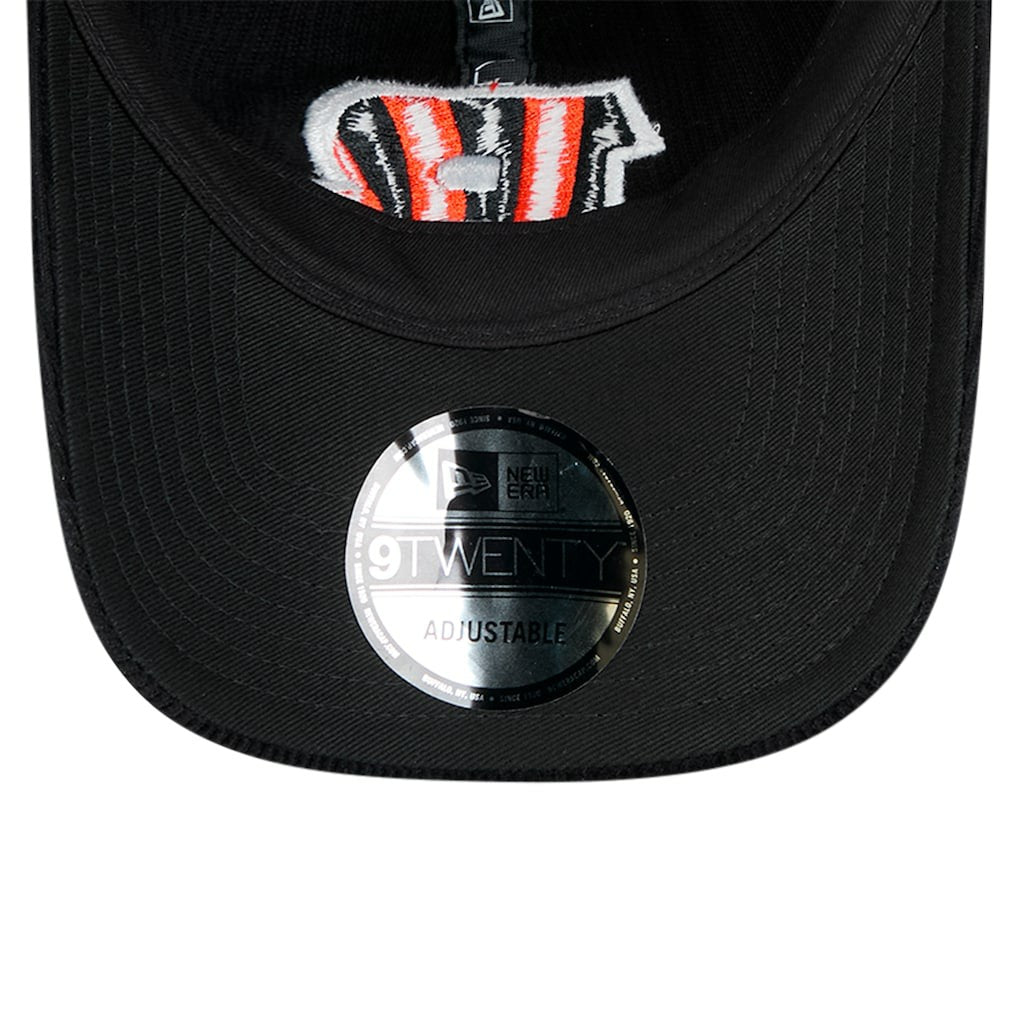 Cincinnati Bengals New Era Corded 9TWENTY Adjustable Hat Black - NFL
