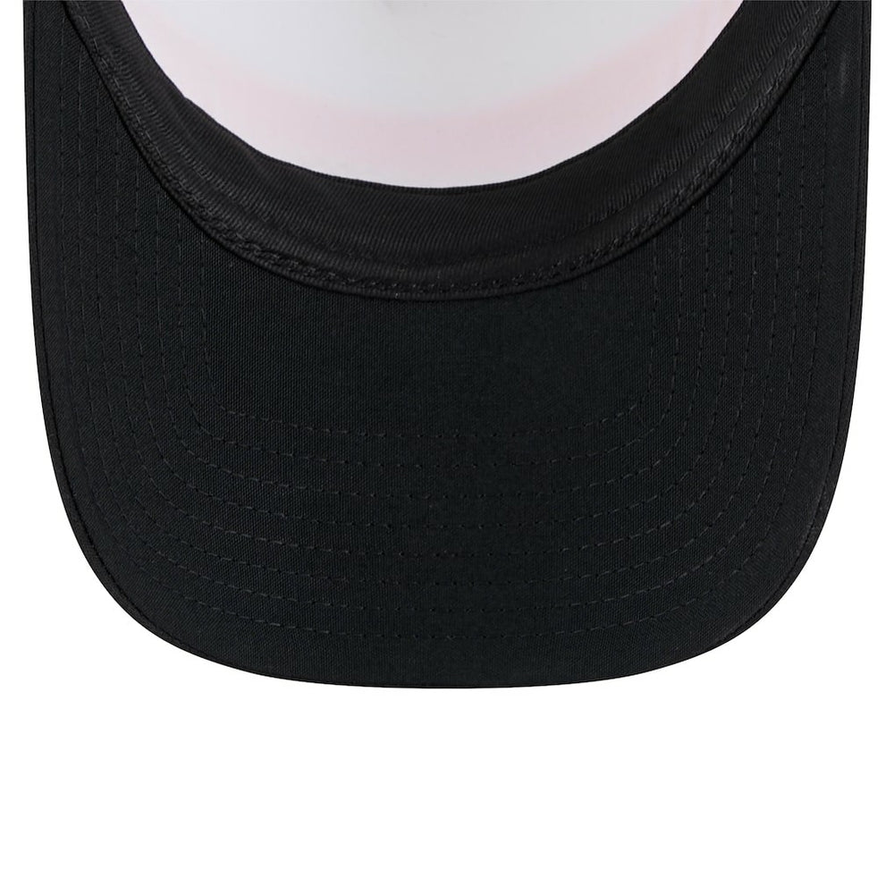 Cincinnati Bengals New Era Sport Night Color Block 9FORTY A-Frame Trucker Adjustable Hat White/Black - NFL