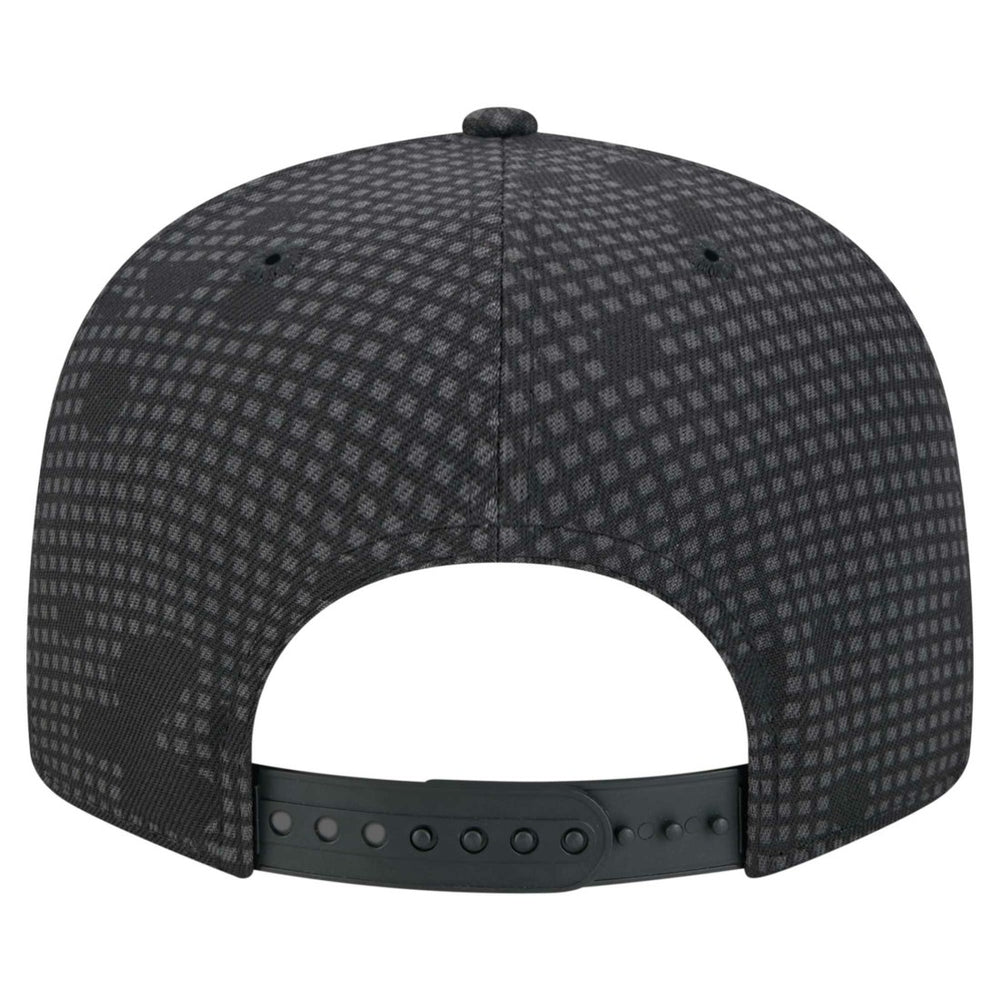 New Era New York Jets Black Midnight Ink Pop Outline 9FIFTY Snapback Hat - NFL