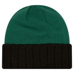 New York Jets New Era Oversize Cuffed Knit Hat Green - NFL