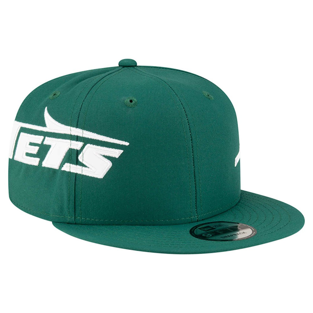 New York Jets New Era Helmet 9FIFTY Snapback Hat Green - NFL