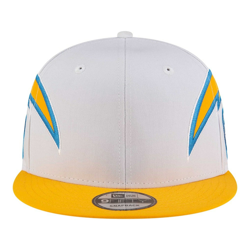 Los Angeles Chargers New Era Helmet 9FIFTY Snapback Hat White - NFL