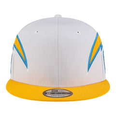 Los Angeles Chargers New Era Helmet 9FIFTY Snapback Hat White - NFL