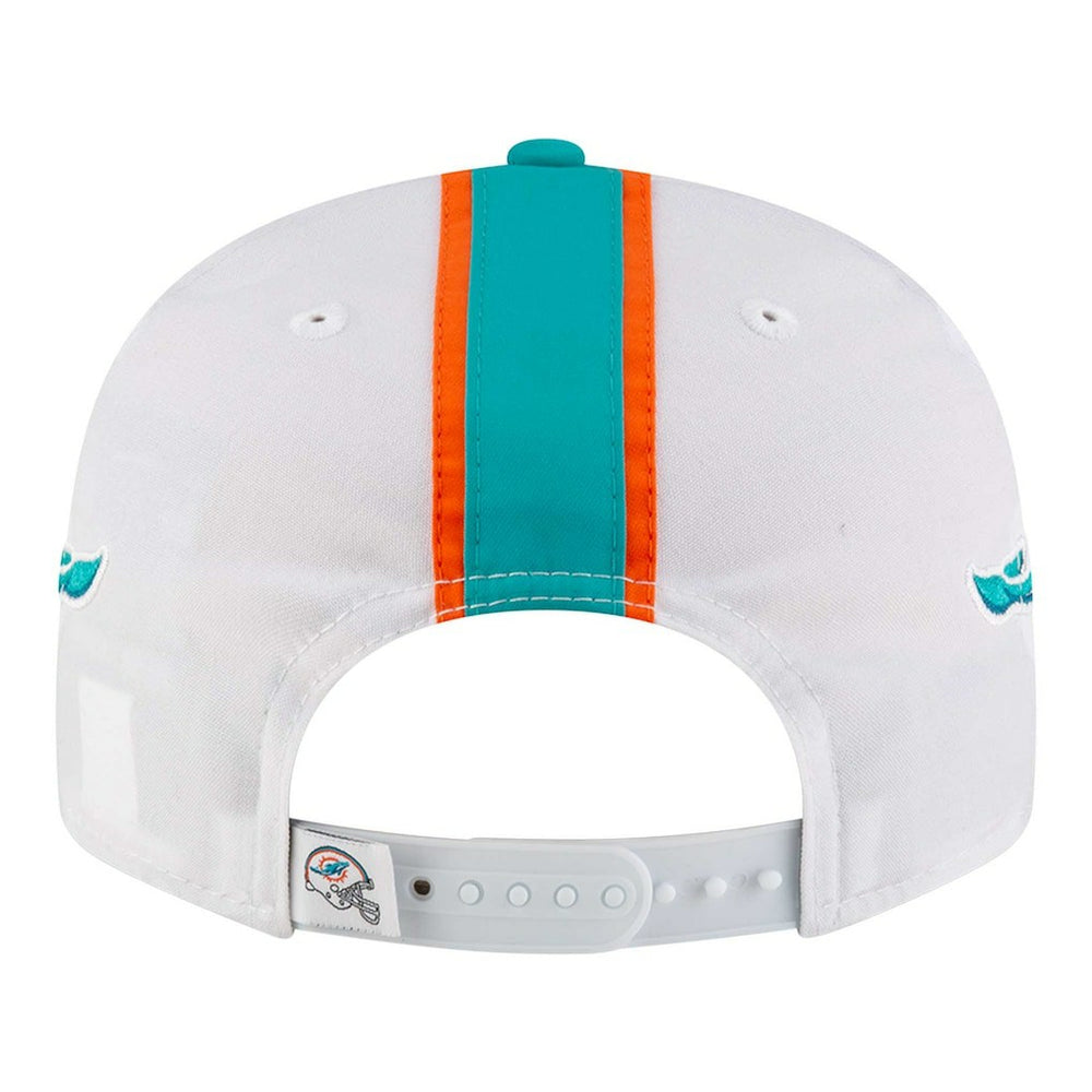 Miami Dolphins New Era Helmet 9FIFTY Snapback Hat White - NFL