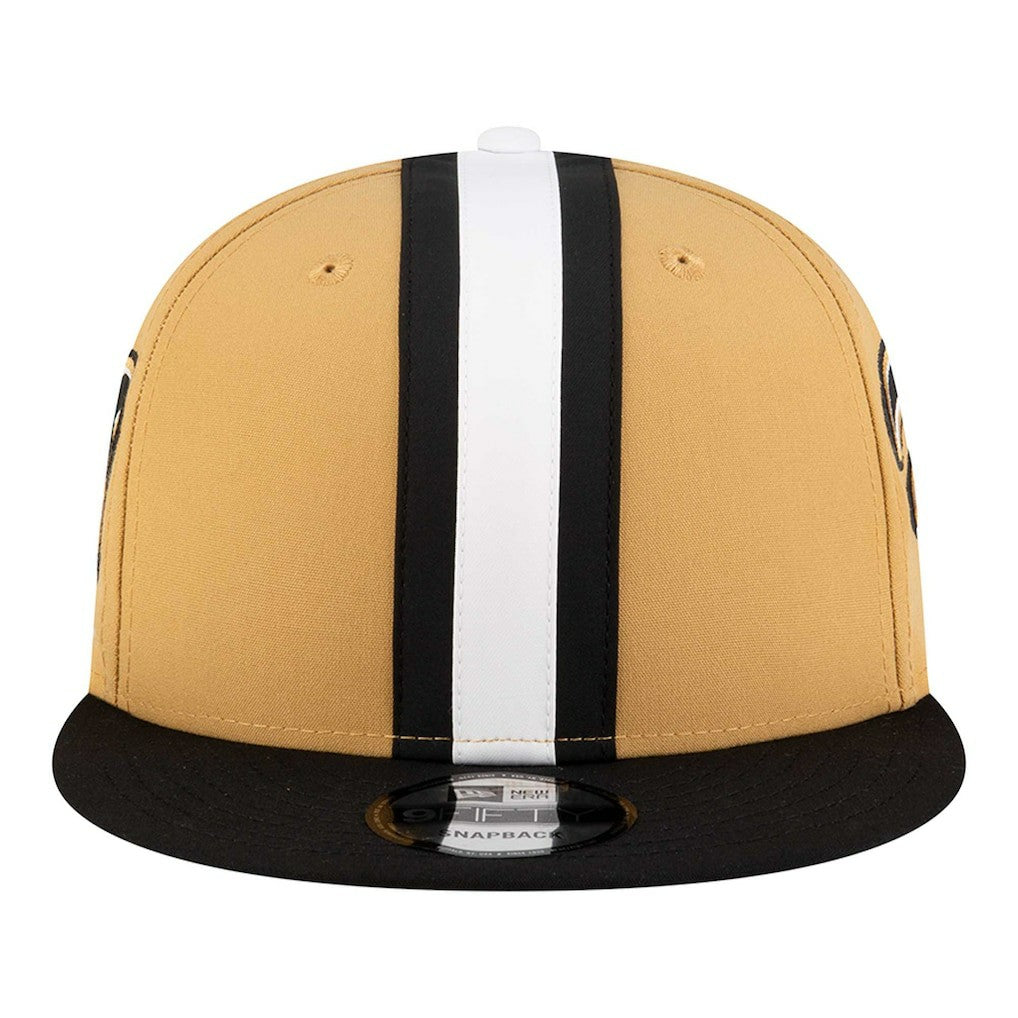 New Orleans Saints New Era Helmet 9FIFTY Snapback Hat Gold - NFL