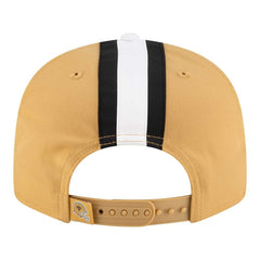 New Orleans Saints New Era Helmet 9FIFTY Snapback Hat Gold - NFL