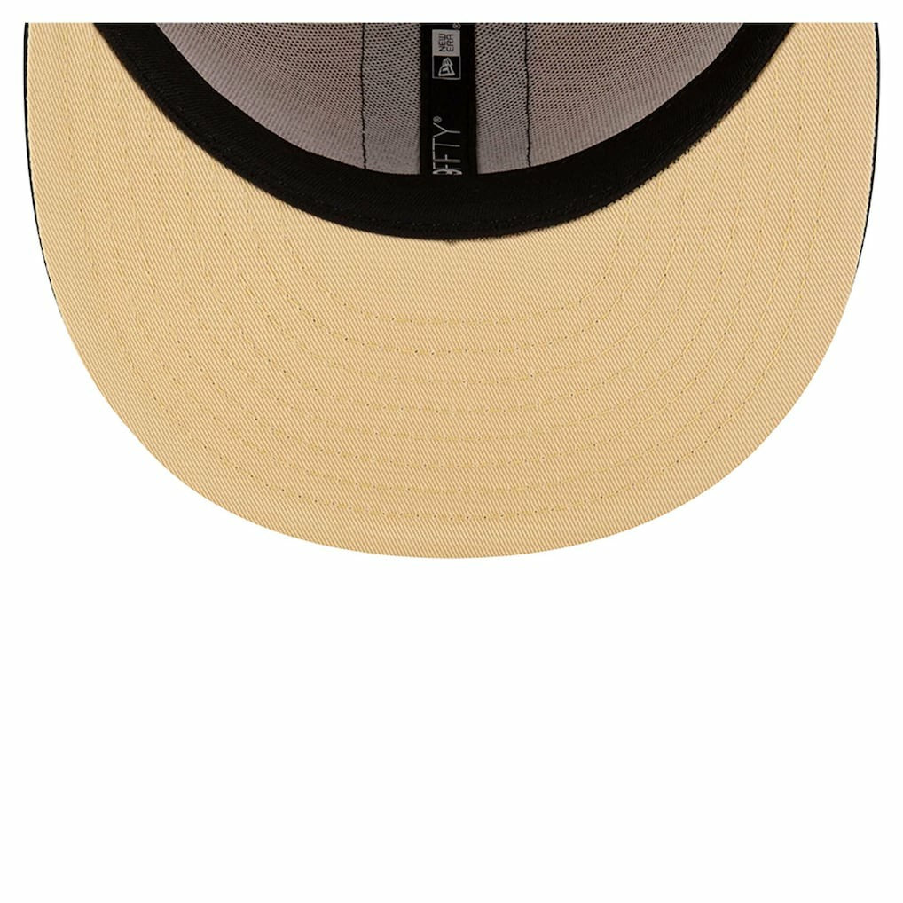 New Orleans Saints New Era Helmet 9FIFTY Snapback Hat Gold - NFL