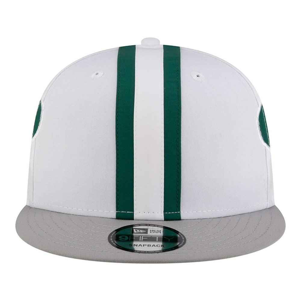 New York Jets New Era Throwback Helmet 9FIFTY Snapback Hat White - NFL