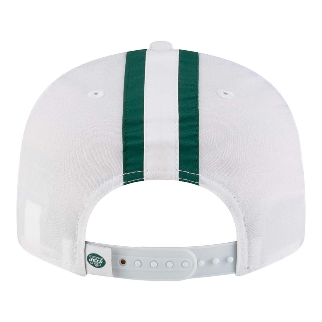New York Jets New Era Throwback Helmet 9FIFTY Snapback Hat White - NFL