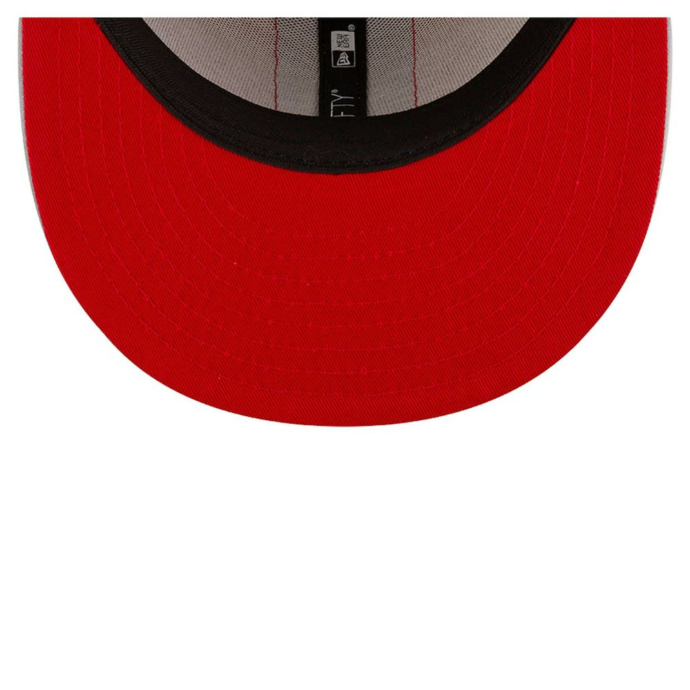 San Francisco 49ers New Era Throwback Helmet 9FIFTY Snapback Hat Gold - NFL