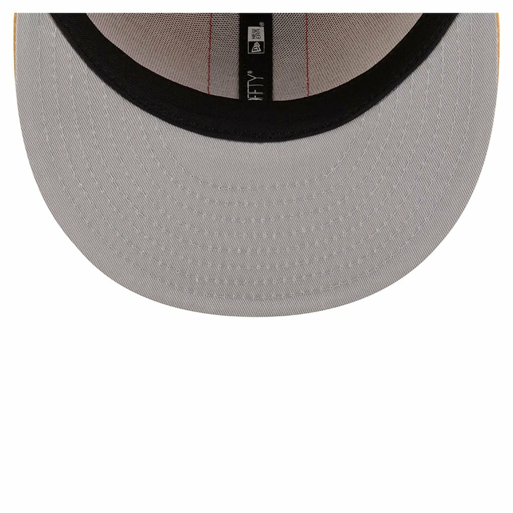 San Francisco 49ers New Era Helmet 9FIFTY Snapback Hat Gold - NFL
