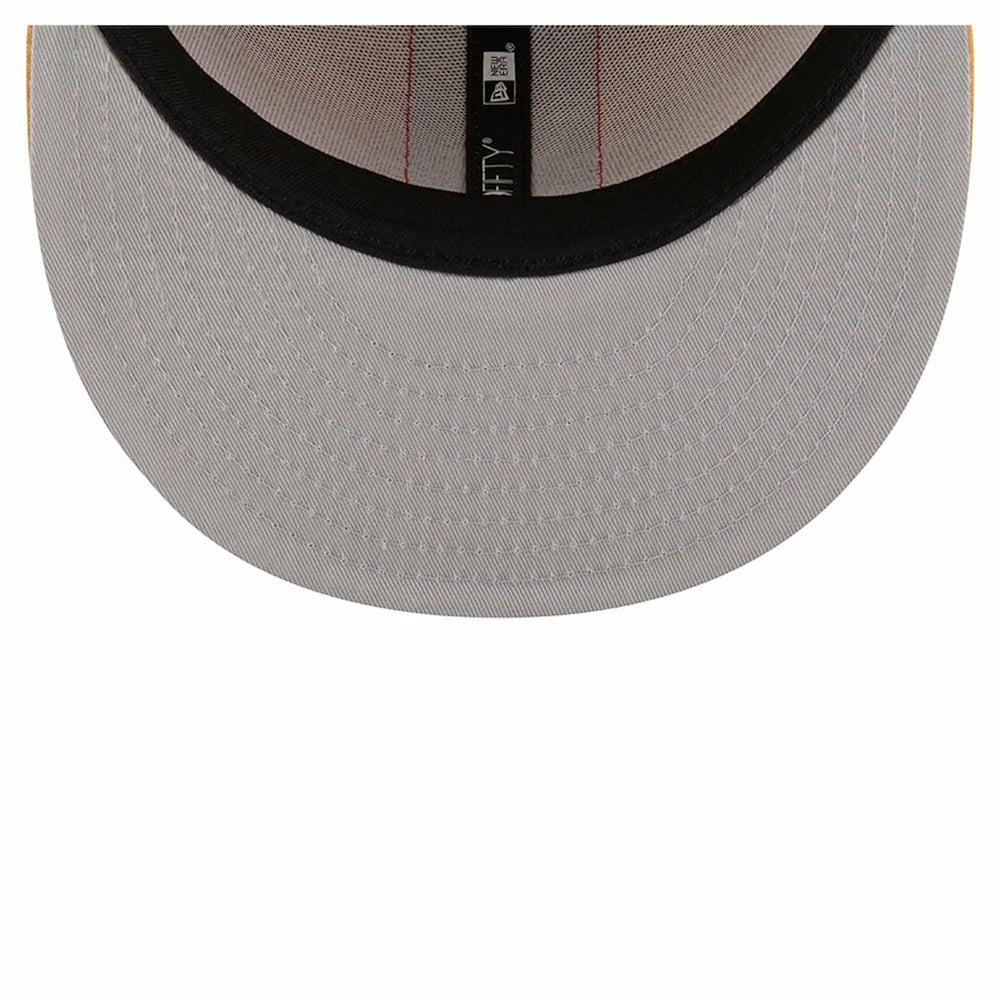 San Francisco 49ers New Era Helmet 9FIFTY Snapback Hat Gold - NFL
