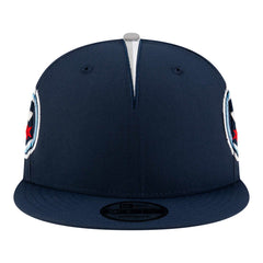 Tennessee Titans New Era Helmet 9FIFTY Snapback Hat Navy - NFL