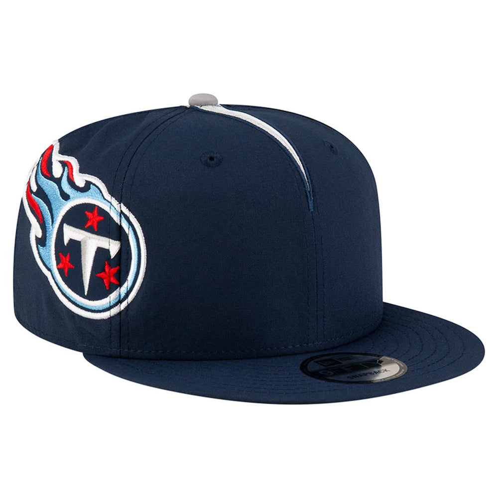 Tennessee Titans New Era Helmet 9FIFTY Snapback Hat Navy - NFL