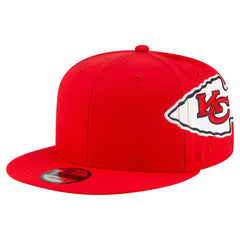 Kansas City Chiefs New Era Helmet 9FIFTY Snapback Hat Red - NFL