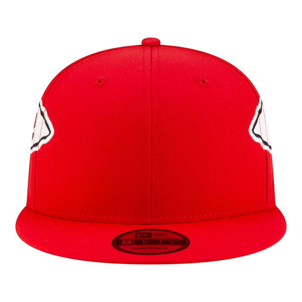 Kansas City Chiefs New Era Helmet 9FIFTY Snapback Hat Red - NFL