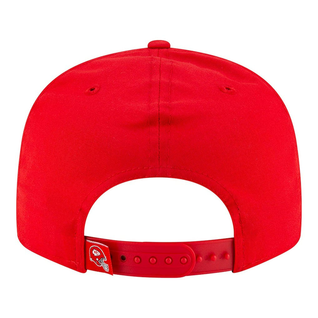 Kansas City Chiefs New Era Helmet 9FIFTY Snapback Hat Red - NFL