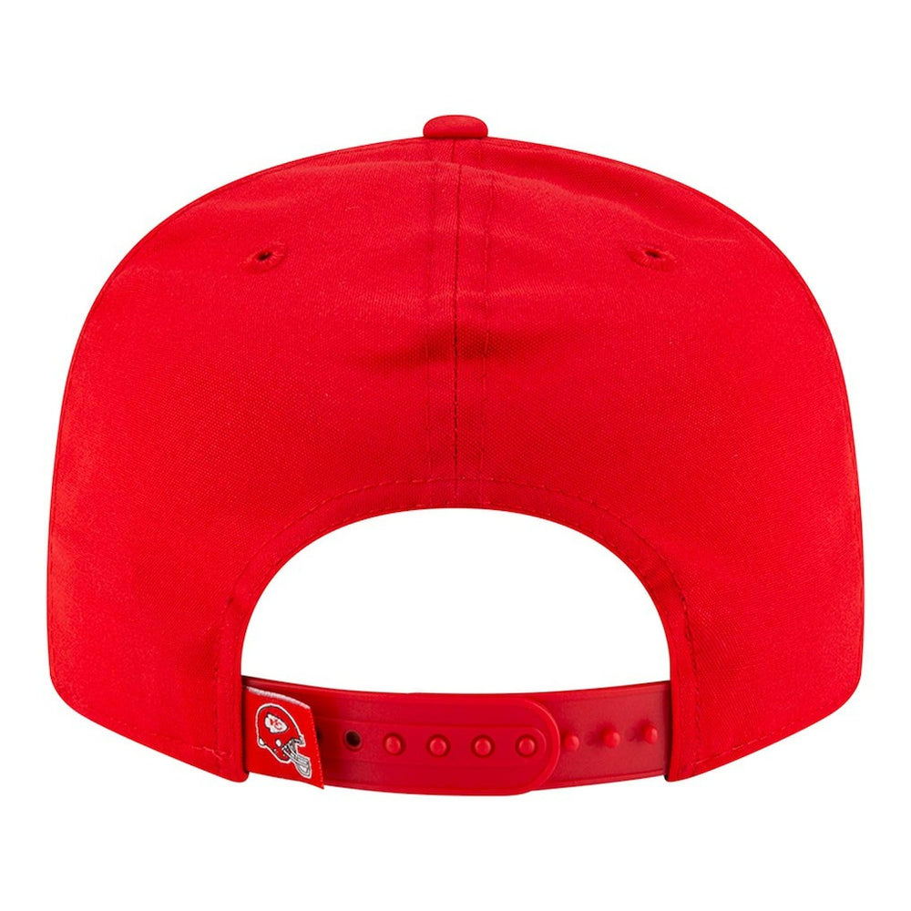 Kansas City Chiefs New Era Helmet 9FIFTY Snapback Hat Red - NFL
