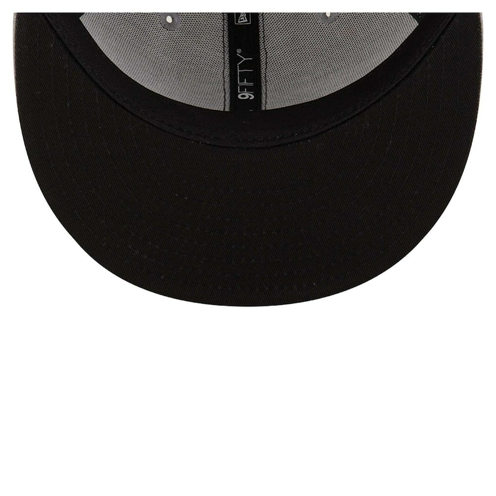 Las Vegas Raiders New Era Helmet 9FIFTY Snapback Hat Gray - NFL