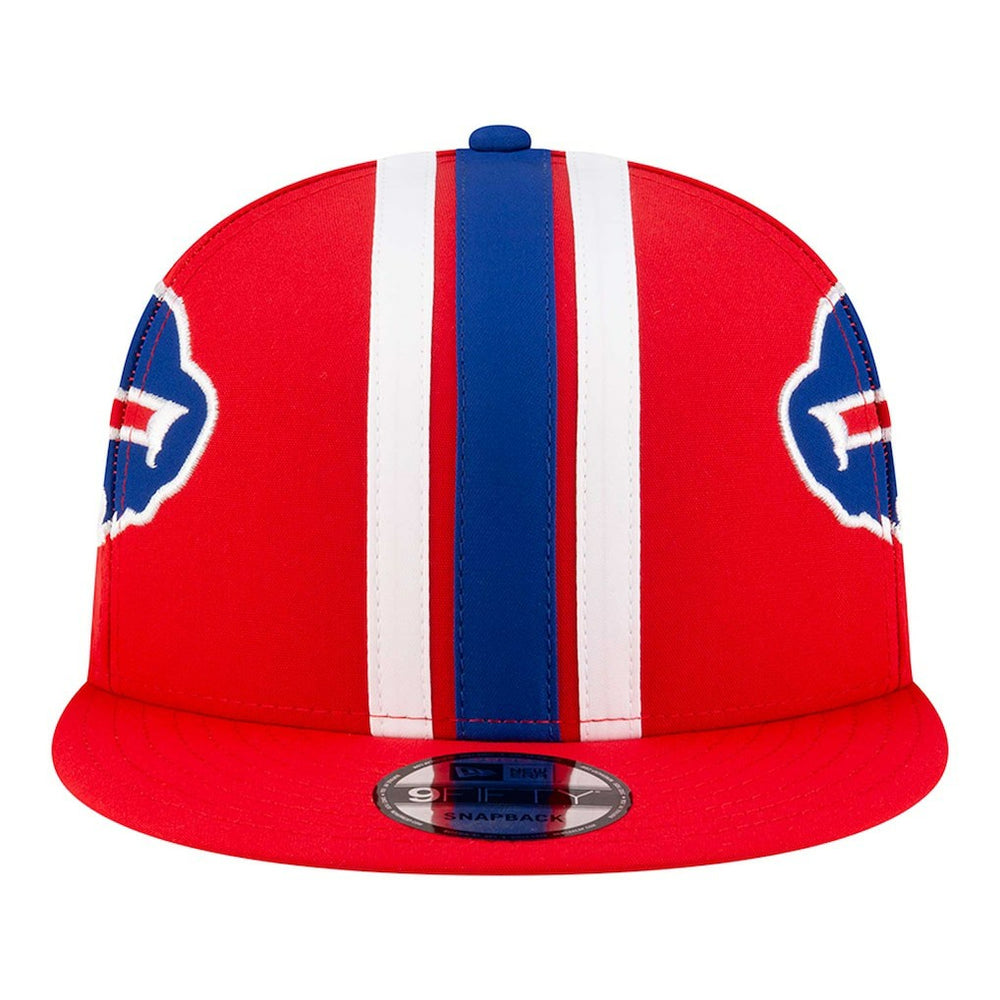 Buffalo Bills New Era Throwback Helmet 9FIFTY Snapback Hat Red - NFL