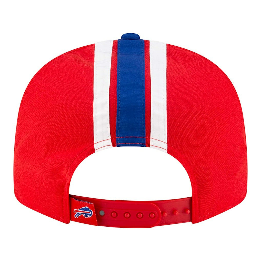 Buffalo Bills New Era Throwback Helmet 9FIFTY Snapback Hat Red - NFL
