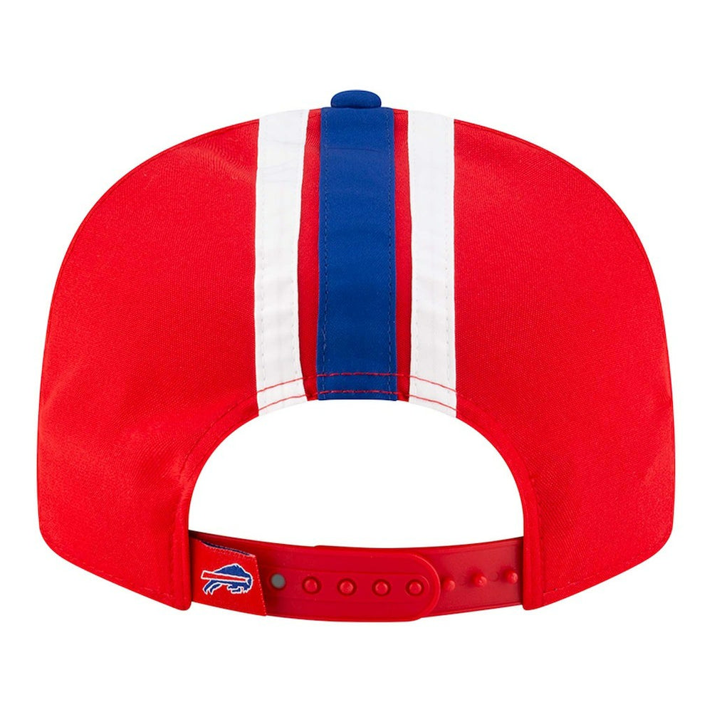 Buffalo Bills New Era Throwback Helmet 9FIFTY Snapback Hat Red - NFL