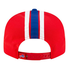 Buffalo Bills New Era Throwback Helmet 9FIFTY Snapback Hat Red - NFL