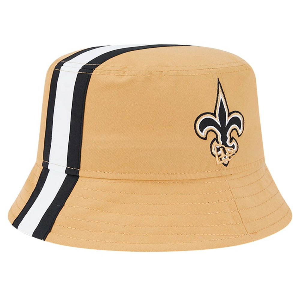 New Orleans Saints New Era Helmet Bucket Hat Gold - NFL