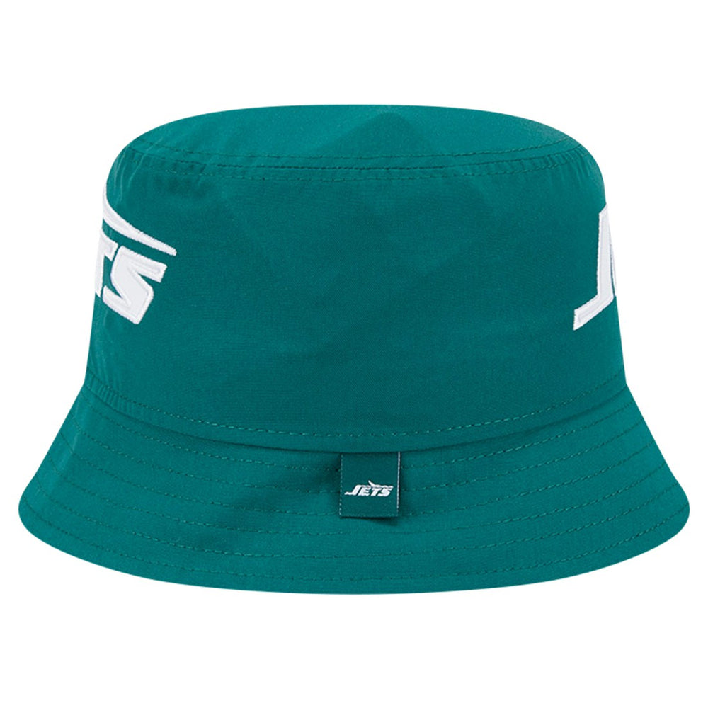 New York Jets New Era Helmet Bucket Hat Green - NFL