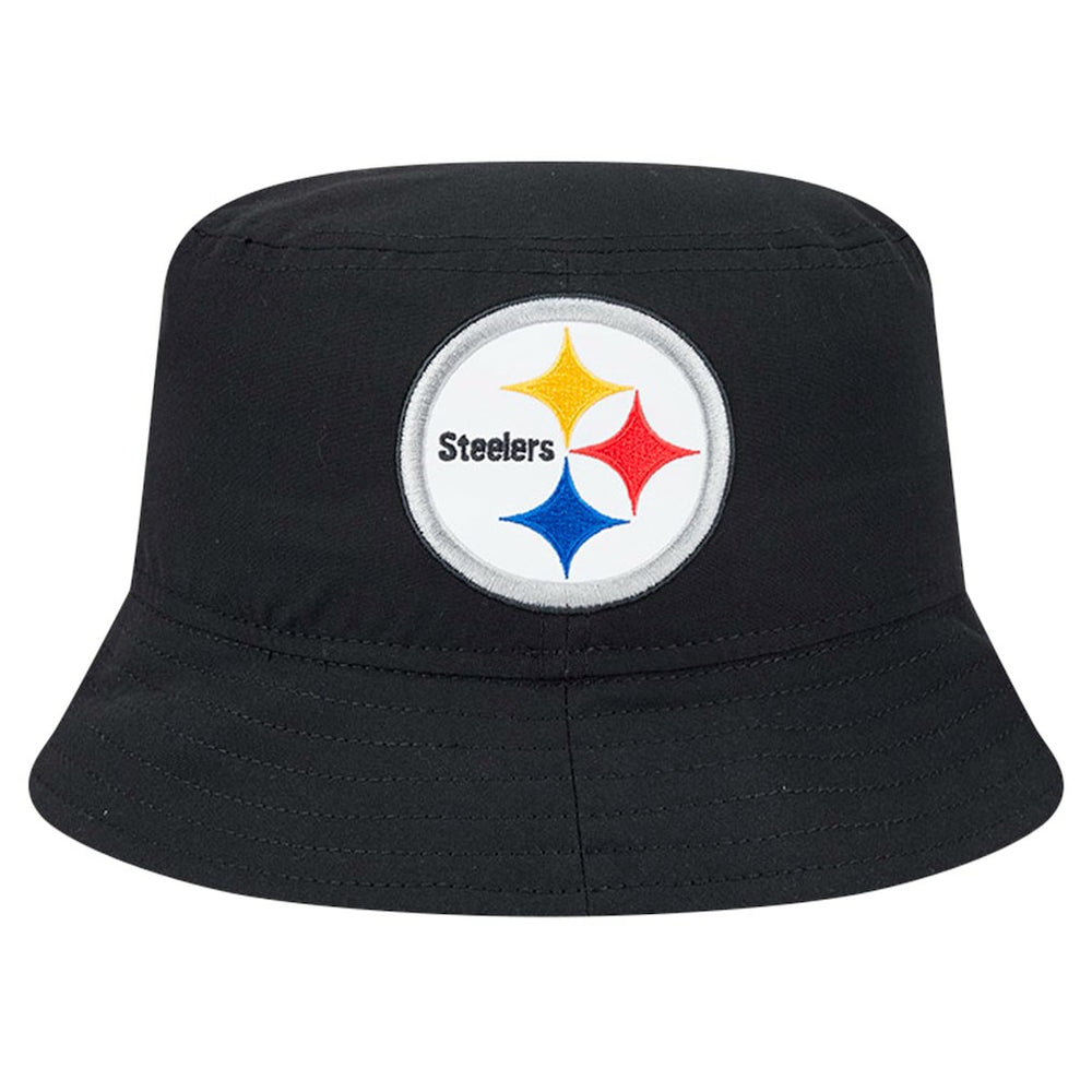 Pittsburgh Steelers New Era Helmet Bucket Hat Black - NFL