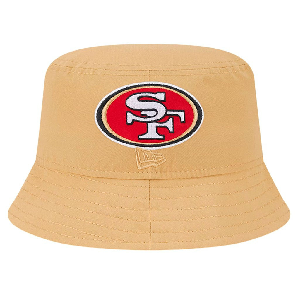 San Francisco 49ers New Era Helmet Bucket Hat Gold - NFL