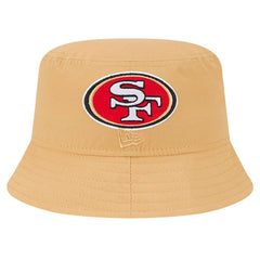 San Francisco 49ers New Era Helmet Bucket Hat Gold - NFL