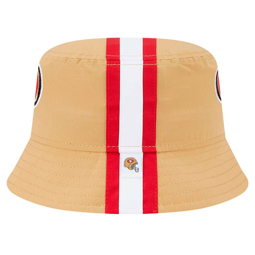 San Francisco 49ers New Era Helmet Bucket Hat Gold - NFL