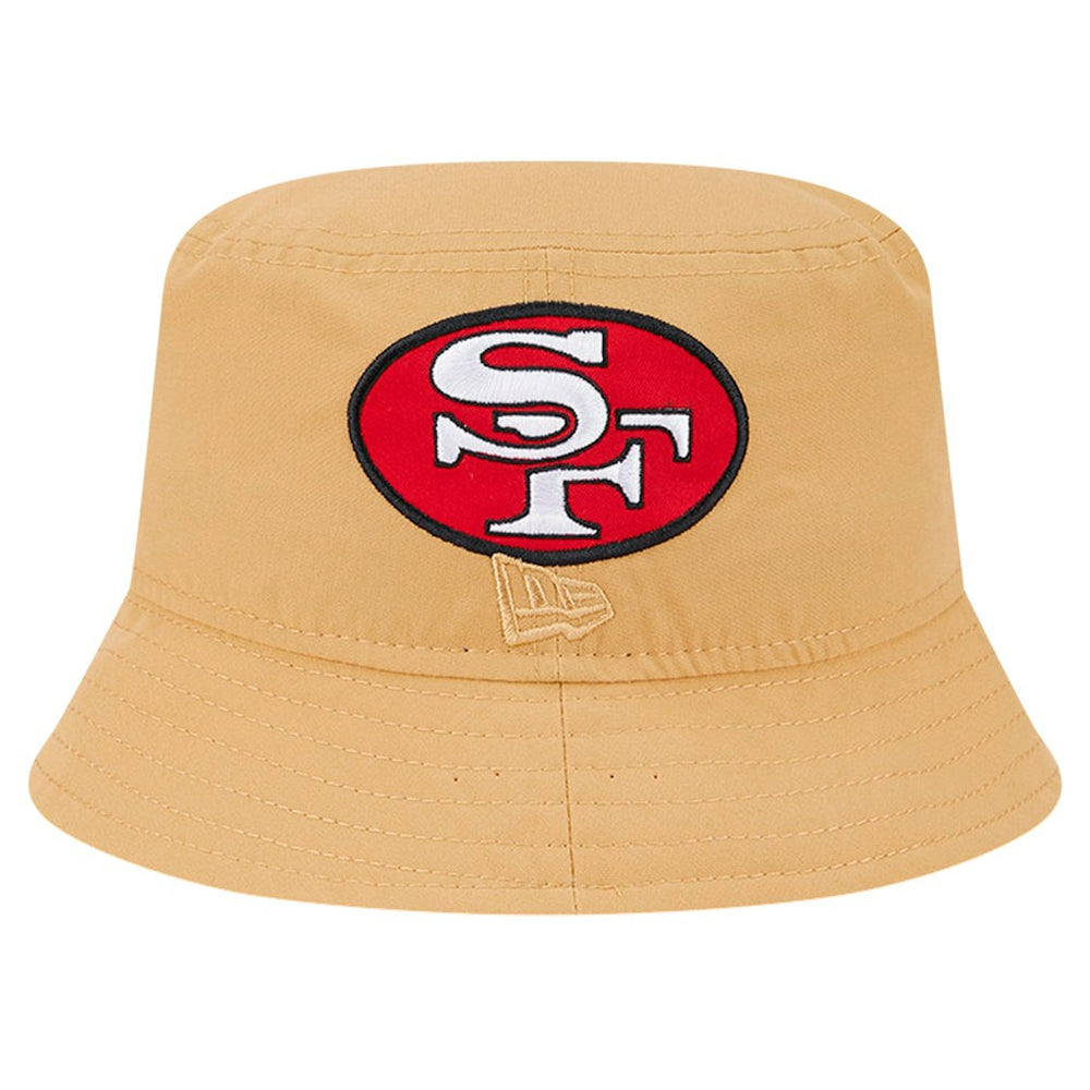 San Francisco 49ers New Era Helmet Bucket Hat Gold - NFL