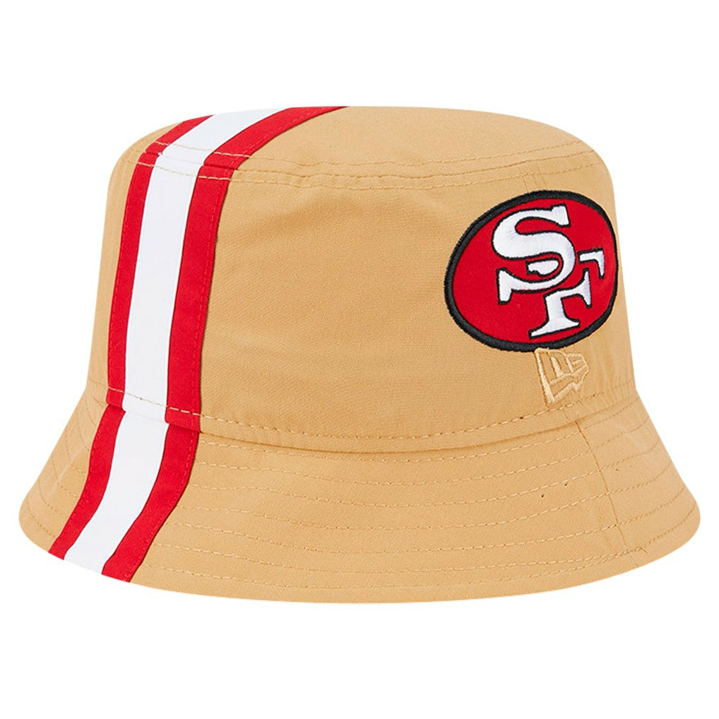 San Francisco 49ers New Era Helmet Bucket Hat Gold - NFL